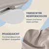 sleepwise Bettwäsche 240x220 Sommer Bettwäsche 3tlg- , Produktbild-Vorschau 3