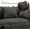 Merax Ecksofa mit Schlaffunktion, L-Form 3-Sitzer-Sofa mit Produktbild-Vorschau 9