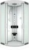 Dampfdusche Duschtempel Sauna Dusche Duschkabine D46-00M2 Produktbild-Vorschau 1