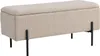 Panca Watford con contenitore bouclé beige. Anteprima dell’immagine prodotto 2