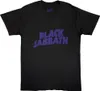 Black Sabbath Wavy Logo Vintage Black L T-Shirt Produktbild-Vorschau 2