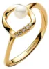 PANDORA Essence Damenring mit Perle und Zirkonia, IP Gold Produktbild-Vorschau 5