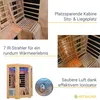 Artsauna Eck-Infrarotkabine Aalborg - Infrarotsauna für bis Produktbild-Vorschau 4