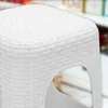 KADAX Taboret Stołek Kuchenny Krzesło Biały 120kg Podgląd zdjęcia produktu 5