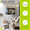 ARTland Wandbild Alu für Innen & Outdoor Garten der Villa Produktbild-Vorschau 3