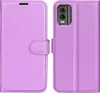 Nokia C32 Hülle - Coverup Klapphülle - Violett Produktbild-Vorschau 1