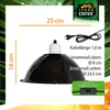 Comfort Klemmlampe Large 25 cm – Terrarien Lampenhalter mit Produktbild-Vorschau 4