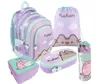 Rucksack Set Pusheen Violet 5-teiliges Schulset Violet St. Produktbild-Vorschau 1