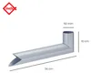 INEFA Wasserspeier Fallrohr, PVC DN50 / 50mm Grau Produktbild-Vorschau 2
