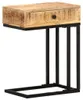 vidaXL Beistelltisch U-Form 45x30x61 cm Mango Massivholz Produktbild-Vorschau 8