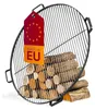 Griglia con 4 maniglie in acciaio grezzo da 60 cm per Anteprima dell’immagine prodotto 6
