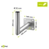 goobay Support mural SAT Alu 350 mm Voir les images du produit 14