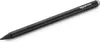 A black stylus pen with a gray tip and end cap, resting on a white background. Produktbild-Vorschau