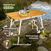 AREBOS Campingtisch faltbar 90x51,5 cm | Höhenverstellbar Produktbild-Vorschau 7