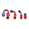 AN6 -6AN,AN-6 Red Swivel Fitting Nerezová ocel opletená Náhled obrázku produktu 6