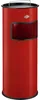 WESCO® Cendrier sur pied 30 l. avec tamis, rouge Voir les images du produit 1