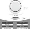ZMH Deckenleuchte LED Wohnzimmer Deckenleuchte 48 cm Produktbild-Vorschau 7