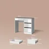 Coiffeuse Livinity Imola Blanc 90cm sans miroir, Model Voir les images du produit 7