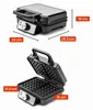 HUSLOG, plancha para gofres de 1600W, para preparar gofres Vista previa de la imagen del producto 4