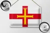 Blechschild Flagge Guernsey 30x20cm Flag of Guernsey Produktbild-Vorschau 2