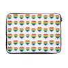MuchoWow® Laptop Hülle 13 Zoll Stolz - Muster - Liebe Produktbild-Vorschau 1