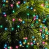 Lumineo Lichterkette Cluster 3000 LED 28 m Bunt, schwarzes Produktbild-Vorschau 3