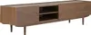 Miliboo - TV-Möbel mit Türen aus dunklem Holz B180 cm SANAA Produktbild-Vorschau 4
