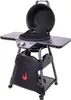 A gas grill with its lid open, shown from a front-diagonal angle against a white background. Produktbild-Vorschau