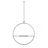 A black metal hanging planter. Produktbild-Vorschau