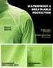 ROCKBROS Fahrradjacke Herren Regenjacke wasserdicht Produktbild-Vorschau 4