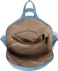 Eleganter Damen Veganer Kunstleder Rucksack 30605 Blue J Produktbild-Vorschau 3