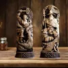Viking-Dekoration: Odin-Figur aus Kunstharz, 10x6x22 cm Productafbeelding-voorbeeld