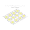 A group of COB LED chips arranged on a white background with descriptive text above. Náhľad obrázku produktu