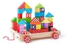 Woody Woody Blockwagen mit Bausteinen 90913 Produktbild-Vorschau 5