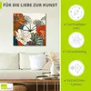 ARTland Leinwandbild Zeitgenössischer Garten I Größe: 70x70 Produktbild-Vorschau 2