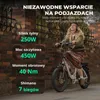 FAFREES F20 Rower Elektryczny - Silnik 250W Bateria 36V18Ah Podgląd zdjęcia produktu 7