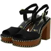 Tamaris Damen Sandalen Plateau Blockabsatz 1-28323-26, Produktbild-Vorschau 8