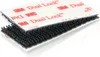 3M SJ3550 Dual Lock Klettpads, 8 Stück Packung, schwarz Produktbild-Vorschau 1