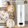 Kleine elektrische waterkoker, 500 ml / 300 W, roestvrij Productafbeelding-voorbeeld 3
