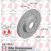 2 Zimmermann Sportbremsscheiben vorne für Volvo C70 V70 S70 Produktbild-Vorschau 2