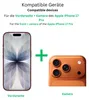 2x Schutzfolie für Apple iPhone 17 Pro mit Kameraschutz - Produktbild-Vorschau 2
