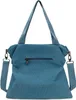Borsa a mano Ladies Canvas Shoulder Crossover Bag 41cm Blu Anteprima dell’immagine prodotto 2
