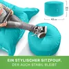 Green Bean® Sitzsack-Hocker "Stay" 45x25cm mit EPS-Perlen Produktbild-Vorschau 4