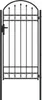 vidaXL Cancello da recinzione ASSEN 100 x 195 cm Acciaio Anteprima dell’immagine prodotto 1