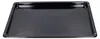 A black baking tray with a raised rim and an indented center. Produktbild-Vorschau