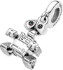 A silver charm shaped like the character Wall-E from Disney Pixar. Podgląd zdjęcia produktu