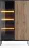 Wohnzimmer-ser SENTO 2 TV-Schrank RTV154 + Vitrine WTSZ104 Produktbild-Vorschau 9