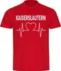 multifanshop Herren T-Shirt - Kaiserslautern - Herzschlag, Produktbild-Vorschau 1