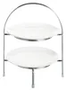 Etagere 2-stufig für Durchmesser 21 cm Dessertteller Höhe Produktbild-Vorschau 1
