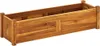 vidaXL Garten-Hochbeet Akazienholz 100x30x25 cm Produktbild-Vorschau 7